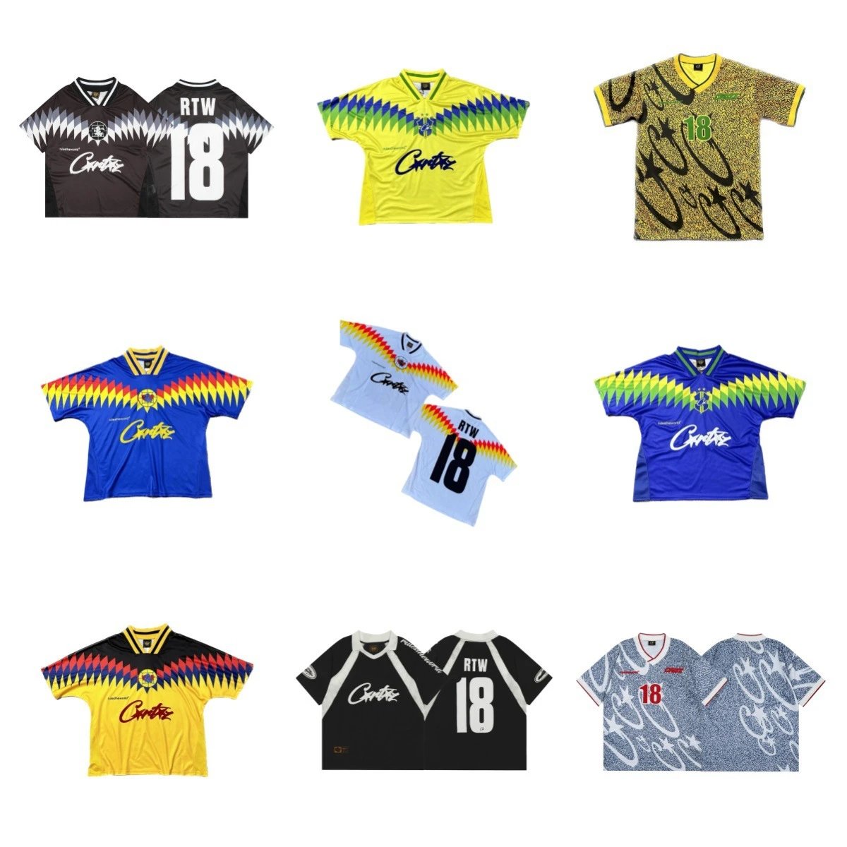 Retro short-sleeved casual sports T-shirt  