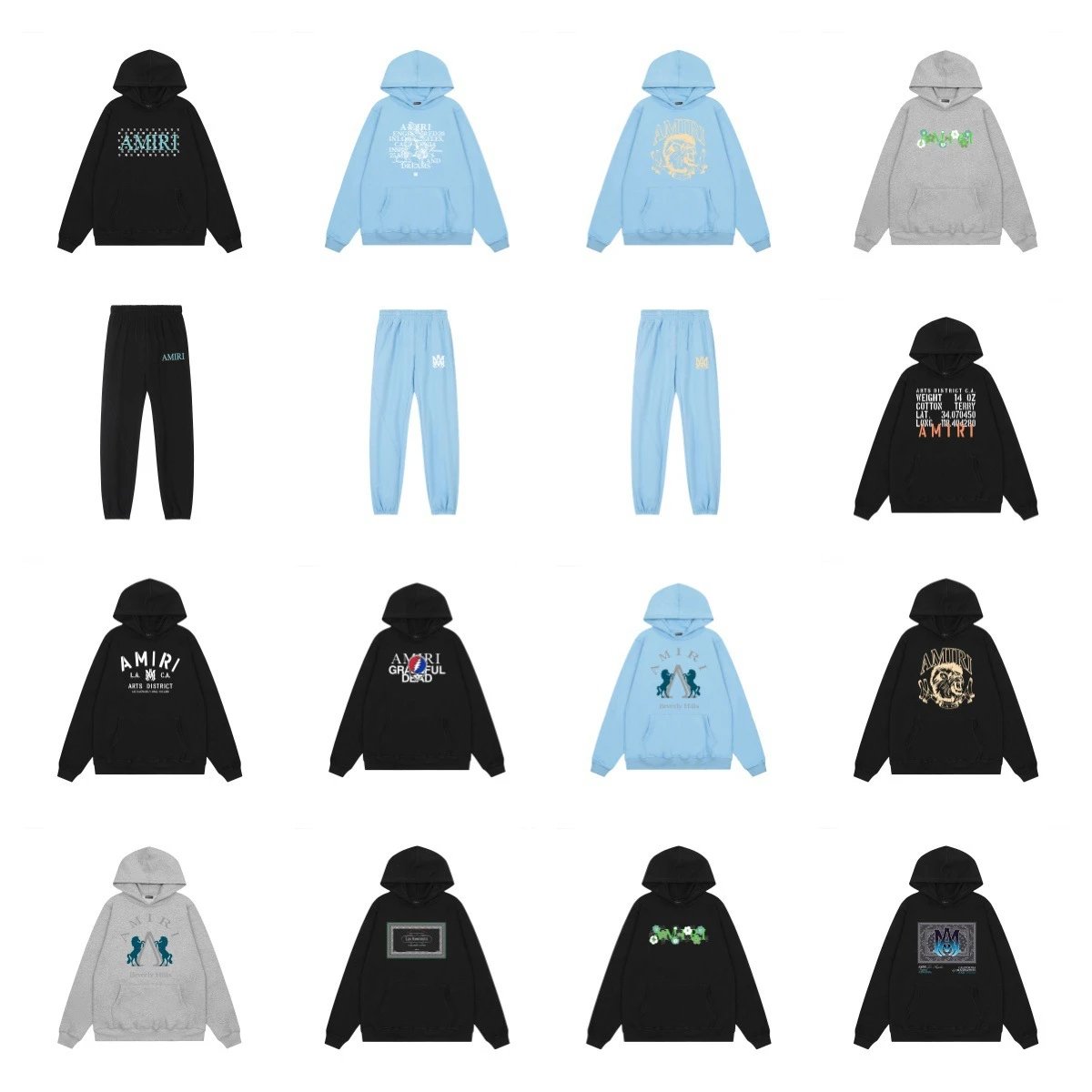 fleece hooded sweatshirt retro casual sports suit  